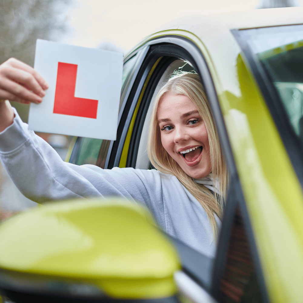 Automatic driving school car used for lessons in Melbourne