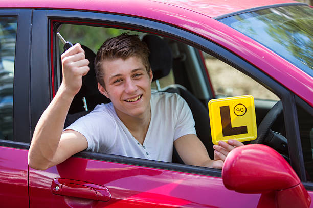Male learner driver receiving automatic driving lessons in Caroline Springs